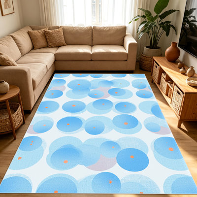 Tapis de style pastel 1 pièce pour le salon, doux et confortable, convient à toutes les saisons, facile à entretenir, tapis de sol intérieur lavable à la machine, convient à la chambre à coucher, à la salle à manger, à la cuisine, au balcon, au patio, à la maison, à la décoration extérieure .