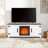 58" Farmhouse TV Stand For TV Up To 65" With Electric Fireplace-750745176
