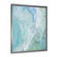 Nuances de turquoise et de blanc - reproduction d'art sur toile-9537741-9537742
