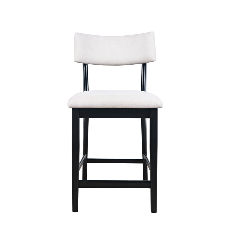 Tabouret de comptoir Beck, Noir