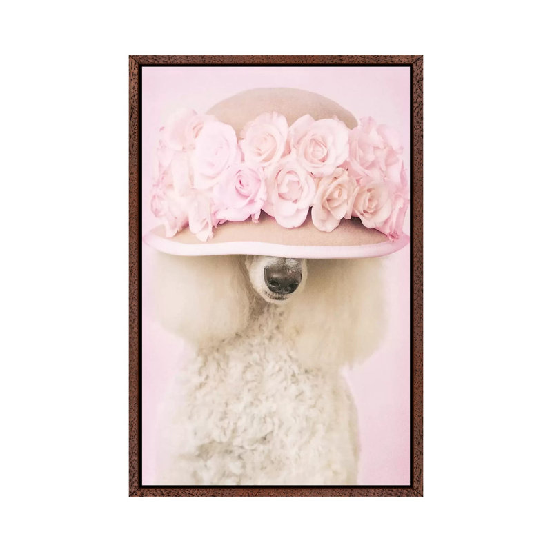 Riot by Rachael Hale - Print on Canvas, Classic Brown Wood Framed, 66.04 cm H x 45.72 cm W