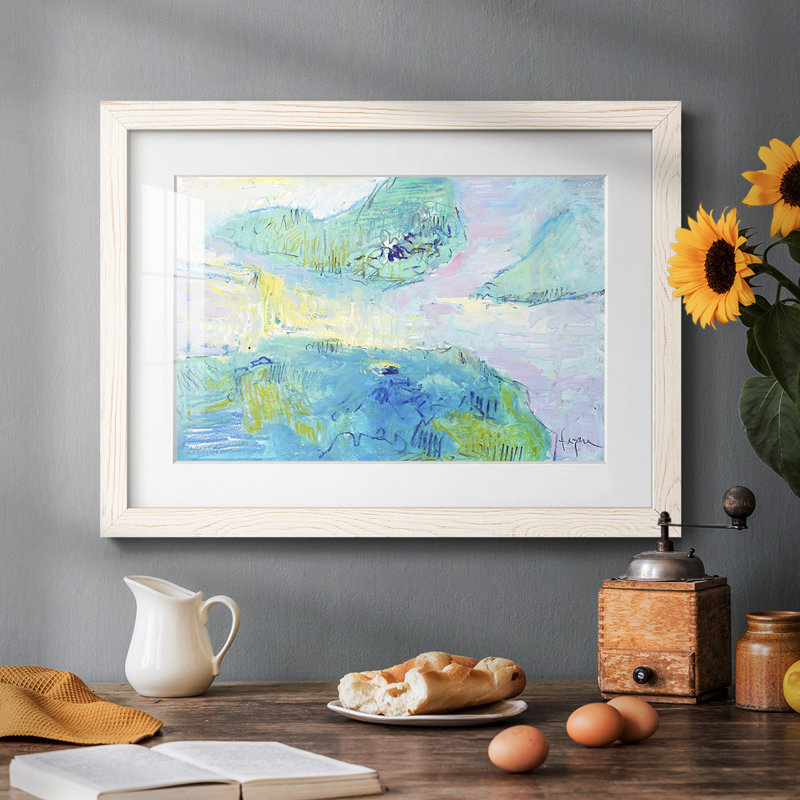 «Smooth Sailing In The Heartland», reproduction d'art sur papier, Blanc, H 26 po x l 38 po x P 1,5 po