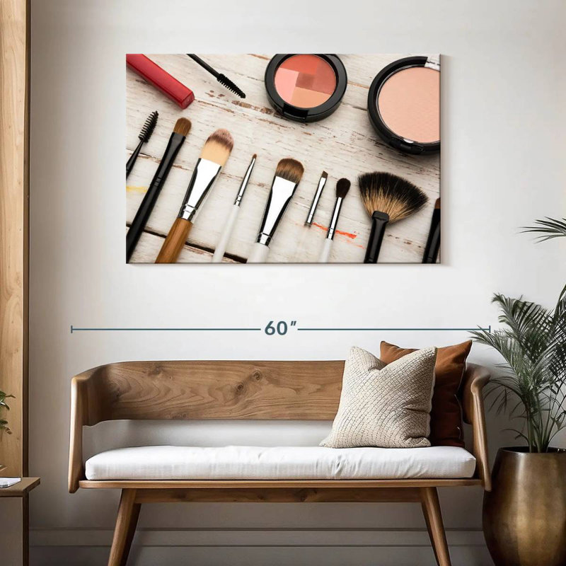 Shuttleworth Makeup Tools, 30" H x 45" W
