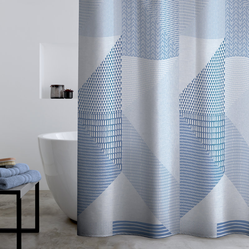 Larsson Geo Shower Curtain Panel
