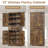 Ashyiah 72 " H Kitchen Pantry-945423805-945423801