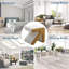Repose-pieds en velours fantaisie de 13,8 po Bertradis-357897261