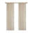 Room Darkening Metallic Printed Poly Velvet Rod Pocket/Back Tab Window Panel Pair-1749183797-1749183798