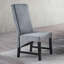 Ensemble de 2 chaises de salle à manger en velours côtelé gris contemporain Contemporary, structure en bois pour une élégance et un confort modernes