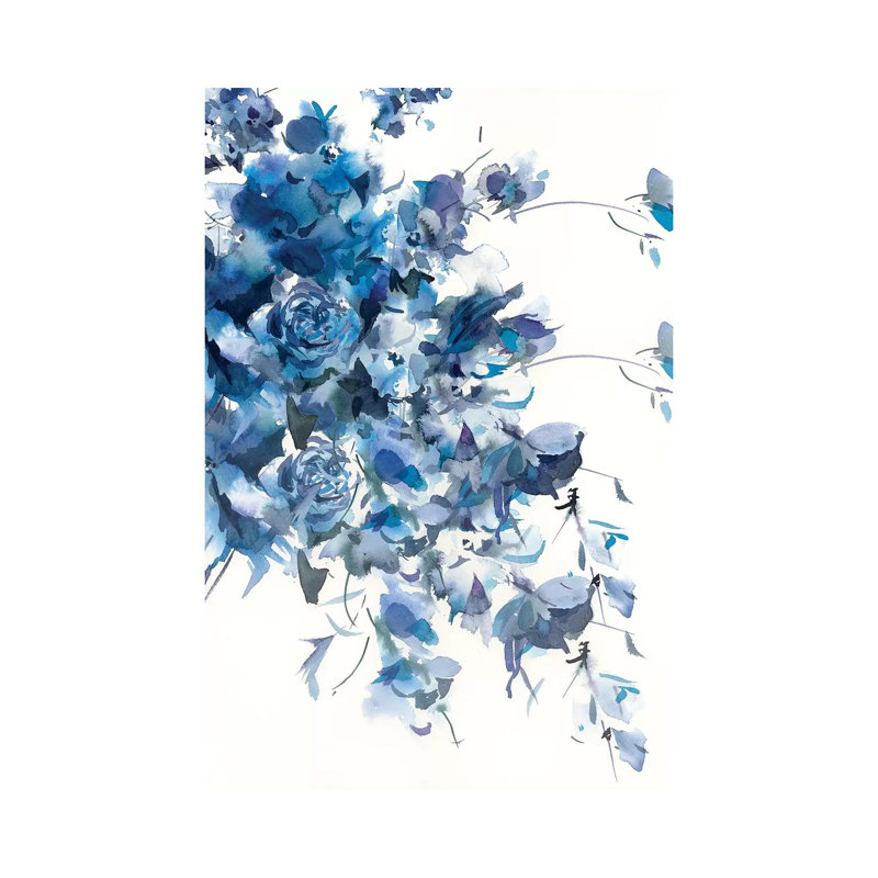 Slate Aegean by Gosia Gregorczyk - Wrapped Canvas Gallery-Wrapped Canvas Giclée, 66.04 cm H x 45.72 cm W x 1.91 cm D