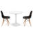 Grateron 2 - Person Pedestal Dining Set-2083458745