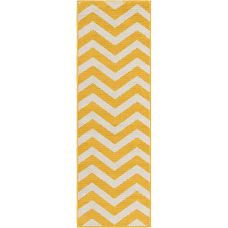 Chevron Indoor / Outdoor Rug, Runner 2' x 6'1"