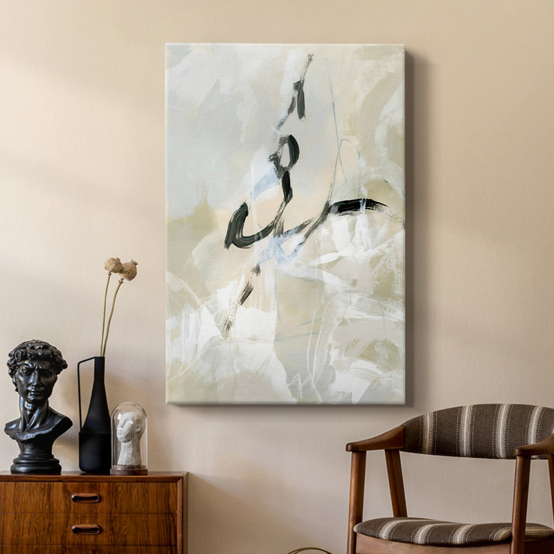 Scribble Veil I - galerie sur mesure, H 18 po x l 12 po