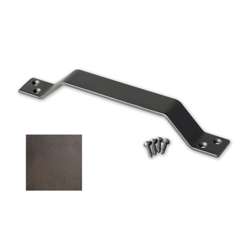 Steel Handle/Pull, Painted Bronze