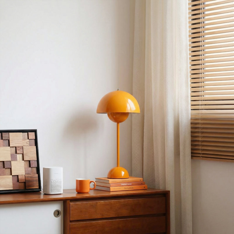 Lampe de table Brunilde, Jaune, Yellow