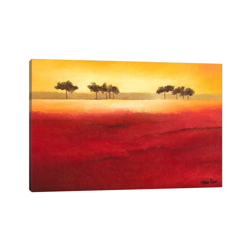 Tree Timberline III by Hans Paus - Wrapped Canvas Gallery-Wrapped Canvas Giclée, 20.32 cm H x 30.48 cm W