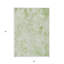 Tapis extérieur lavable floral vert et ivoire 3 pi x 5 pi