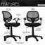 Chaise de bureau en filet Midback