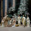 Crèche de Noël en résine 8 po-1402796214