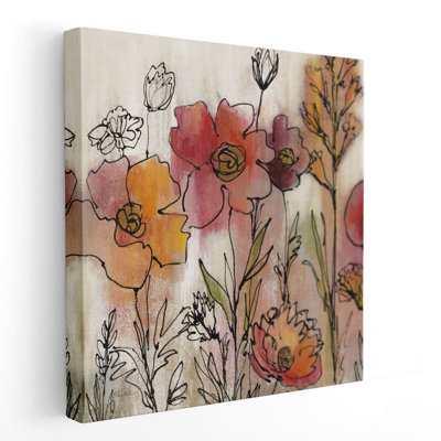 Contemporary Botanical II - reproduction d'art sur toile