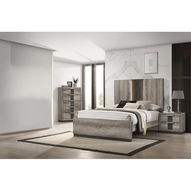Etsuyo 3-4_Margarethe Panel Bedroom Set, King