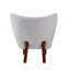 Chaise d'appoint Zusud en sherpa Teddy