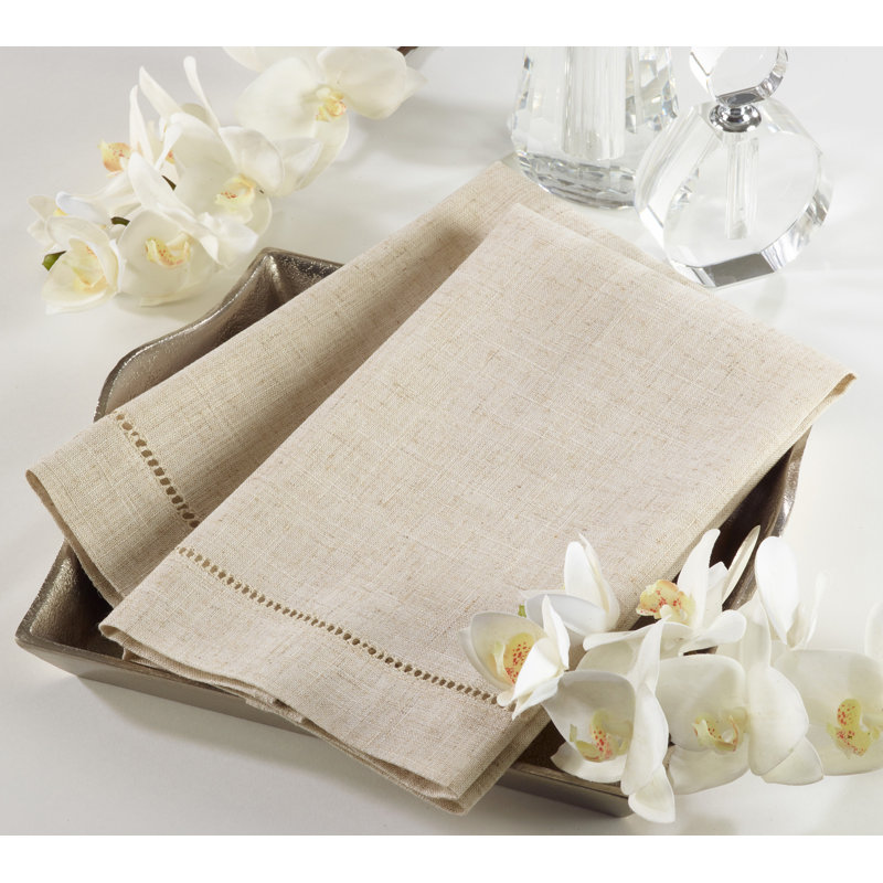 Serviette hemstitch
