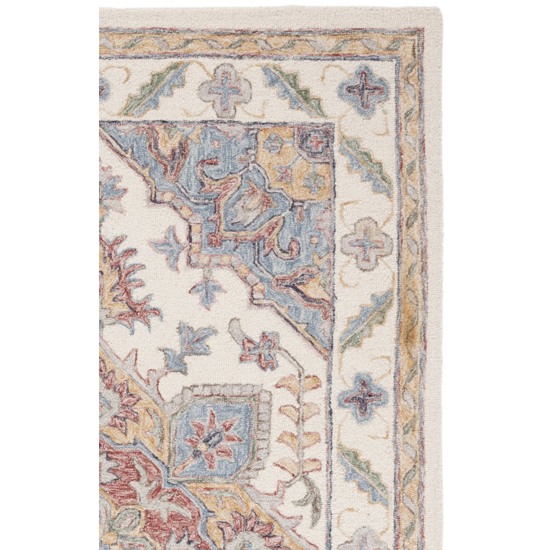 Eli-Phoenix Hand Tufted Wool/Cotton/Latex Oriental Rug in Brown, Runner 2'3" x 9'