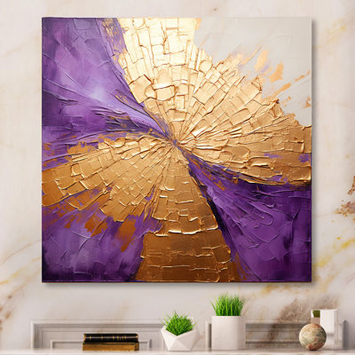 - Impression d'art mural abstrait en métal