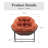 Cadynce Powder Coated Steel Outdoor Chair-929373738-926820410