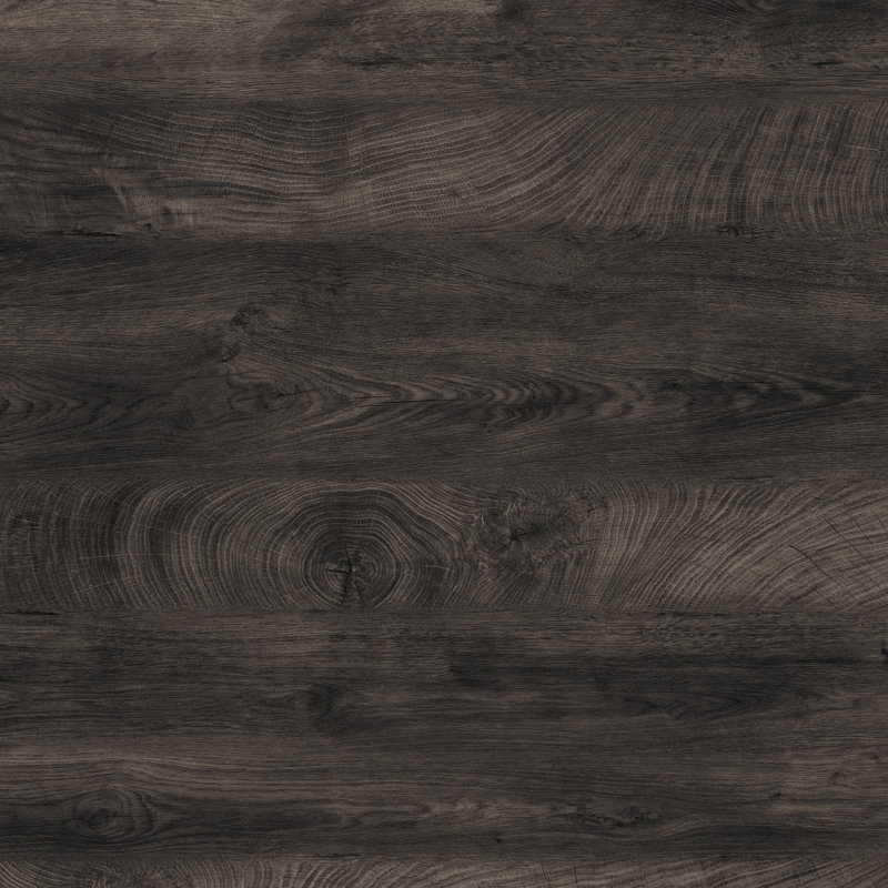 Steel Writing Desk, Dark Gray Hickory/Black