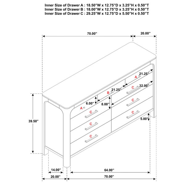 Dimensions du produit