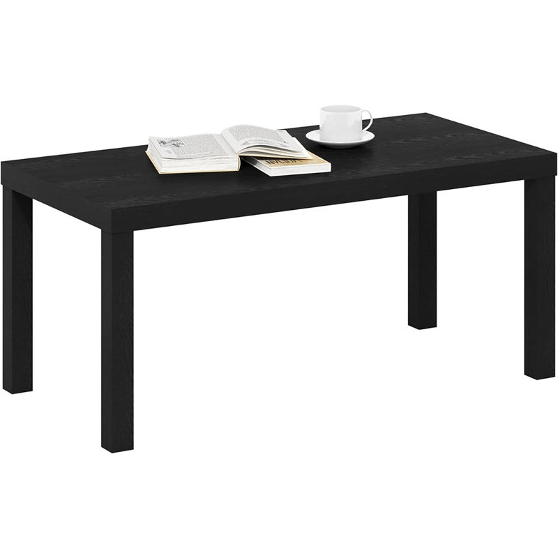Table basse moderne moderne avec plateau triple, table d'appoint, ensemble sans outils pour le salon ou le bureau à domicile