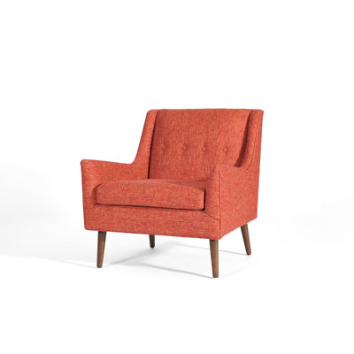 Angela 28" W Tufted Polyester Armchair