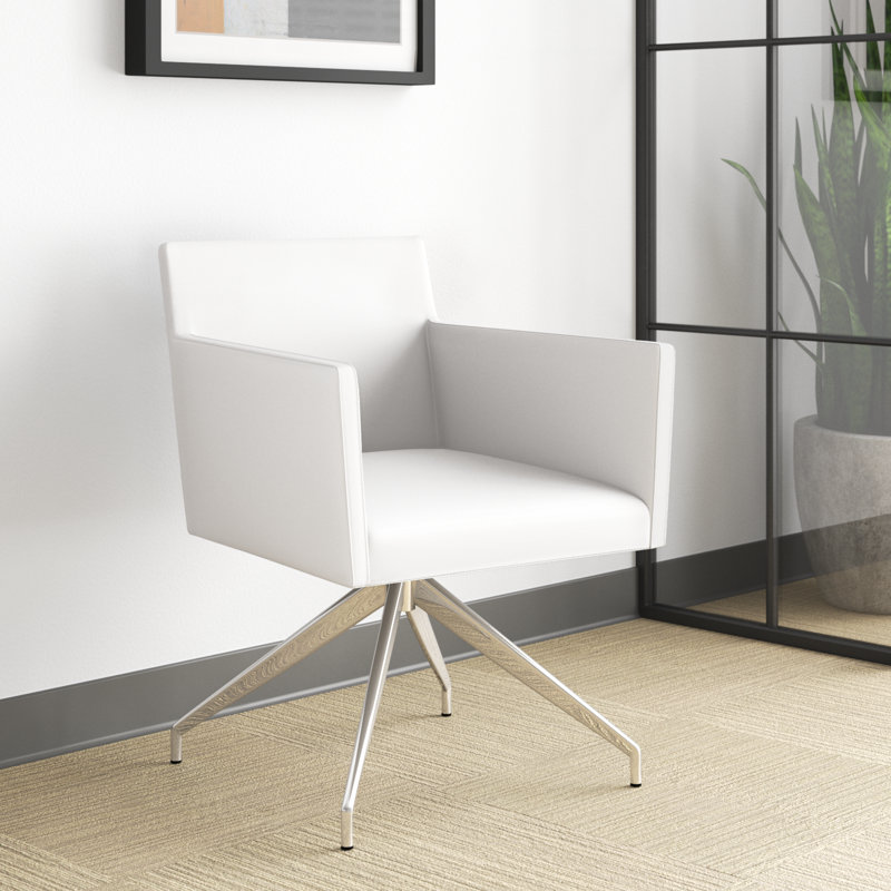 Brilon Upholstered Armchair, White