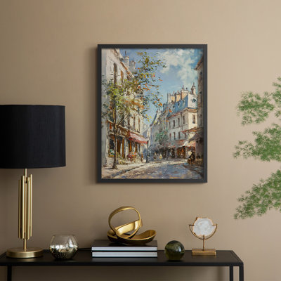 LANDSCAPES Series CCCXCI Framed Print - Solid Wood