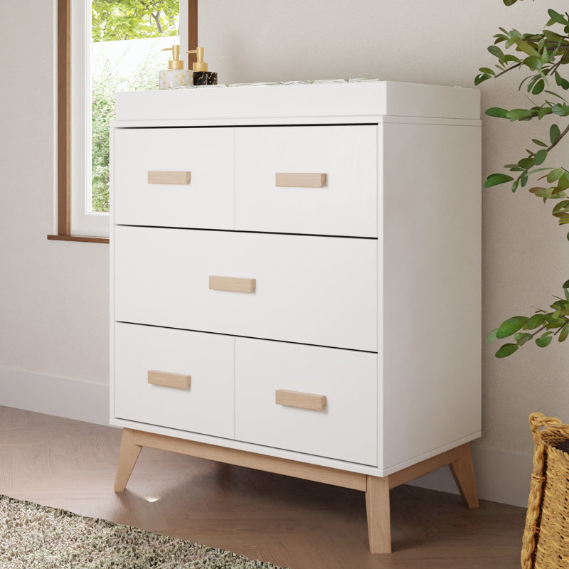 Scoot Two-Toned 3-Drawer GreenGuard Certified Dresser