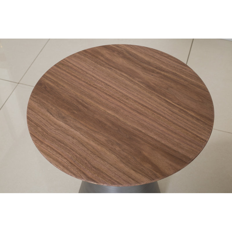 Table de bout Maybeth, 17"H x 15"W, Argent