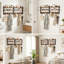Solid Wood 8 - Hook Coat Rack