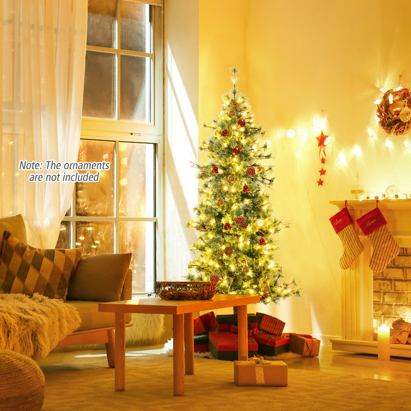 Lighted Artificial Christmas Tree