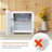FORCLOVER 1.6 Cubic Feet Freestanding Mini Fridge