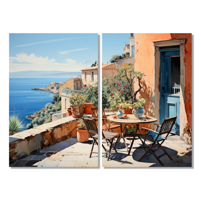 La Dolce, côte italienne IV - art mural traditionnel