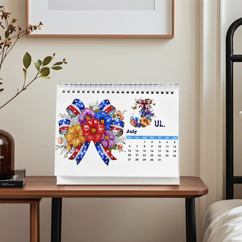 Diamant, calendrier artistique - décoration de maison