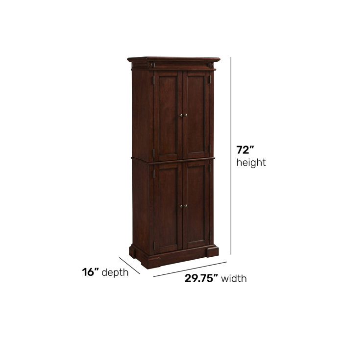 Lark Manor Aamyah 72'' Kitchen Pantry & Reviews | Wayfair