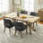 Upholstered Dining Side Chairs Set of 4-705286539
