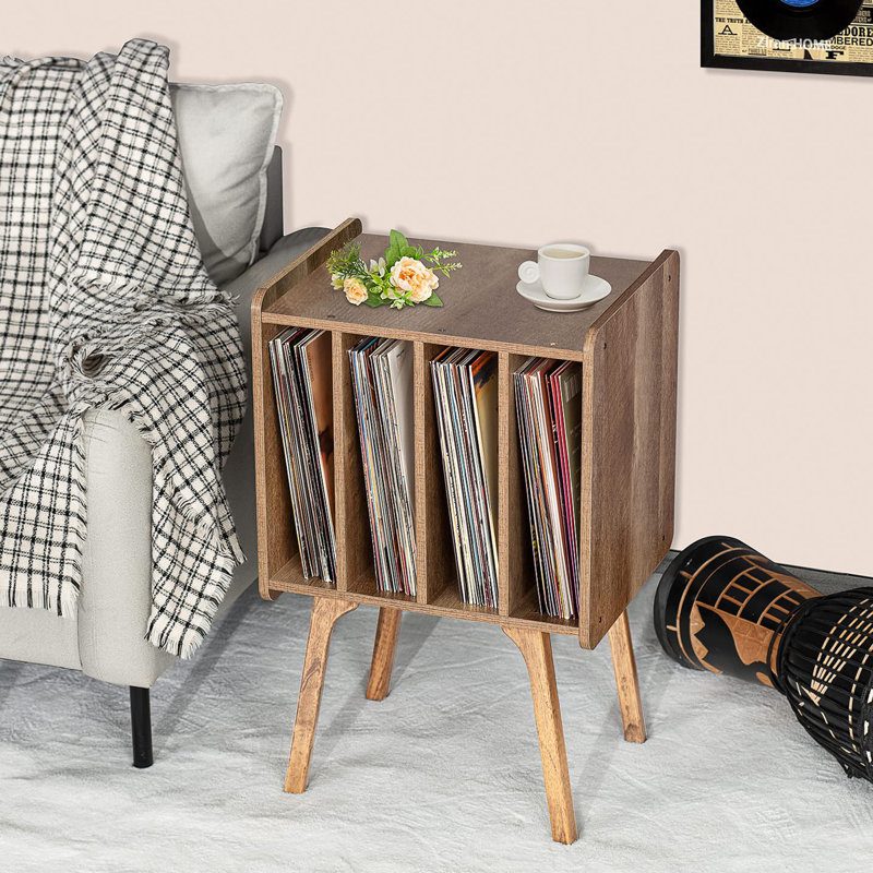 Record Player Stand, Oak