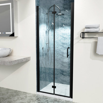 24'' - W x 32'' H Door Shower Door with