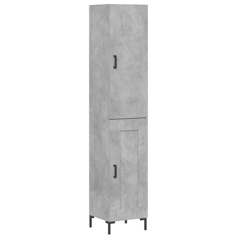 Maynord 34.5cm Sideboard, Concrete Grey