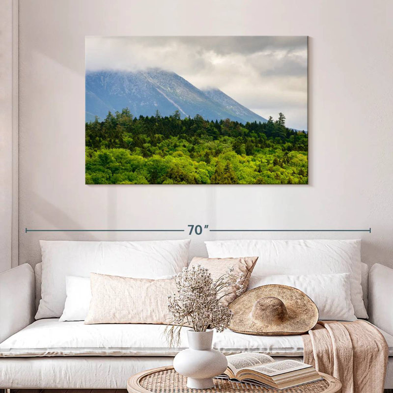Alvord Mt. Katahdin Lush Forest, 30" H x 45" W