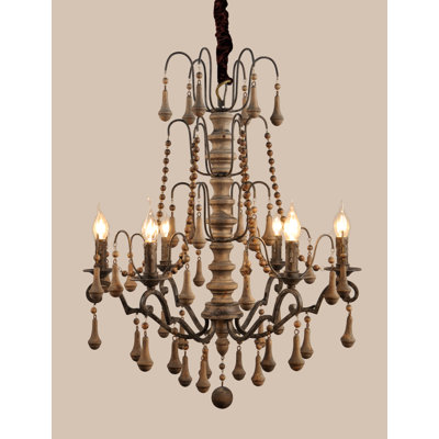 Lustre empire 6 lumières Wilborn