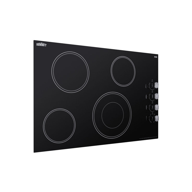 Summit Appliance 30" Black Electric Cooktop